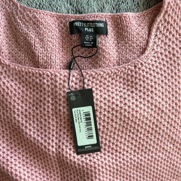 PrettyLittleThing Blush Knit Top - Picture 2 of 3